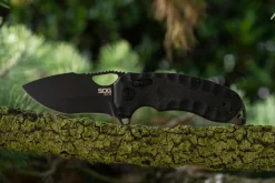 Couteau pliant SOG Kiku XR Black SGKIKUXRBK manche G10/carbone noir 10,9cm