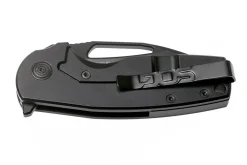 Couteau pliant SOG STOUT FLK SGSTOUTBK manche en acier inox/G10 noir 9,6cm