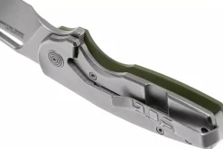 Couteau pliant SOG STOUT FLK SGSTOUTGR manche en acier inox/G10 olive 9,6cm