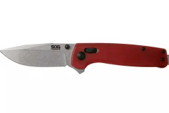 Couteau pliant SOG Terminus XR SGTM1023 manche G10 10,8cm rouge