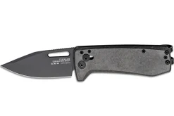 Couteau pliant SOG Ultra XR SGULTRAXRXHPBK manche en fibre de carbone noir 9,1cm