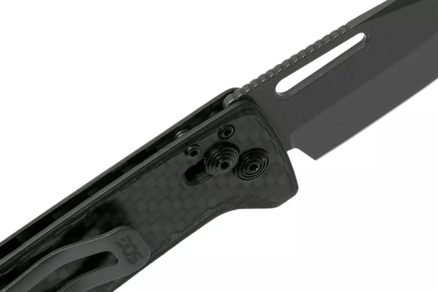 Couteau pliant SOG Ultra XR SGULTRAXR manche en fibre de carbone noir 9cm