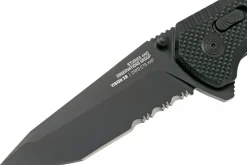 Couteau pliant SOG Vision XR SGVISION lame mixte manche en G10 11,8cm noir