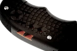 Couteau pliant Spyderco Assist C79PSBBK lame noire dentée manche en nylon/fibre de verre noir 12,2cm