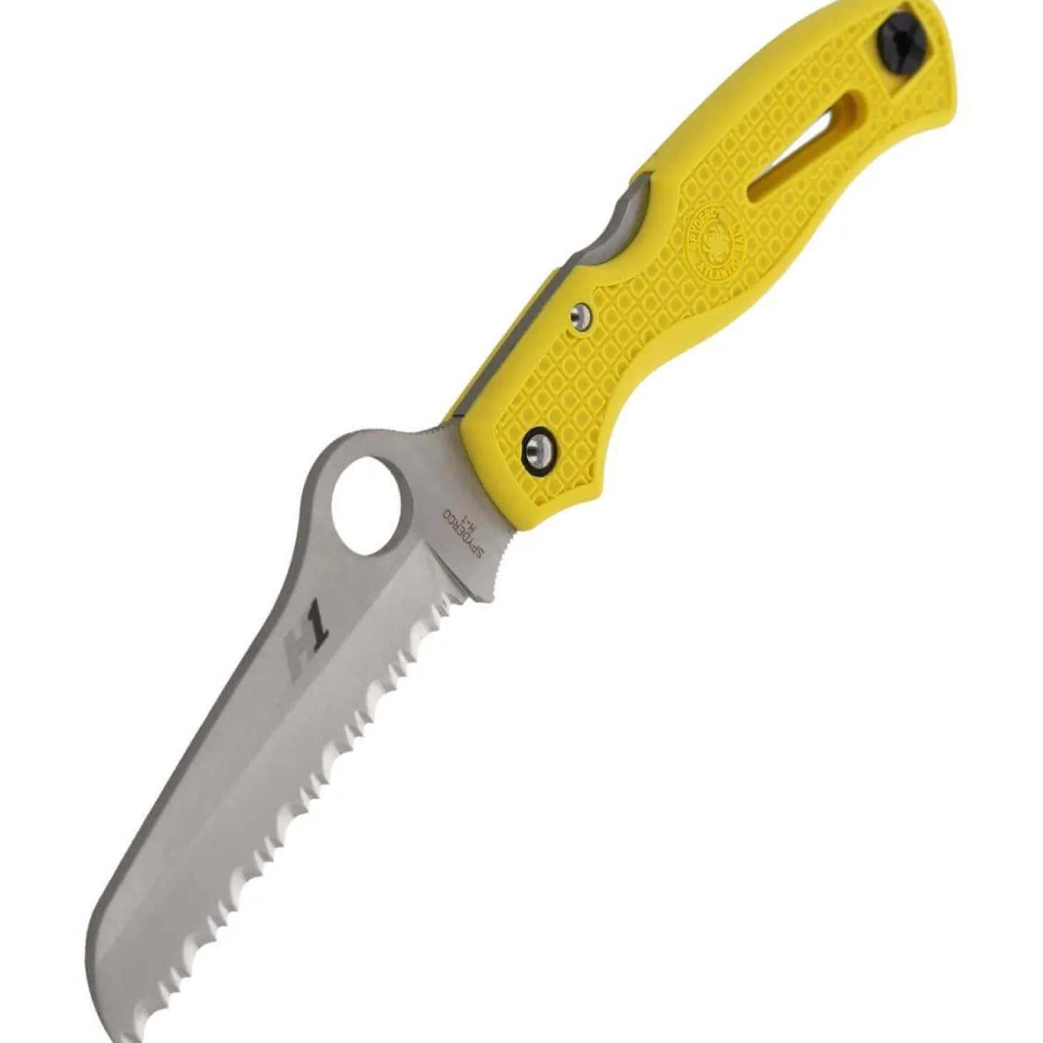 Couteau pliant SPYDERCO Atlantic Salt C89 denté 11cm