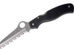 Couteau pliant Spyderco Atlantic Salt C89SBK manche en nylon/fibre de verre noir 11,7cm