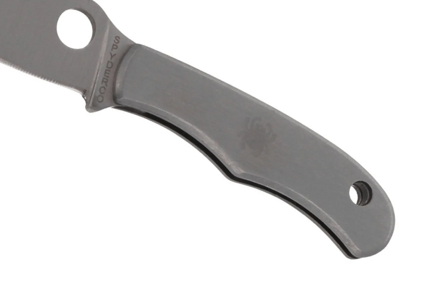 Couteau pliant Spyderco Bug C133P manche inox 4,1cm