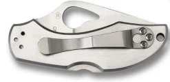 Couteau pliant Spyderco BYRD Robin 2 tout inox 8.5cm
