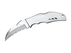 Couteau pliant Spyderco BYRD Crossbill à dents tout inox 12cm