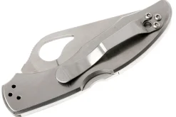 Couteau pliant Spyderco BYRD Meadowlark 2 à dents tout inox 10cm