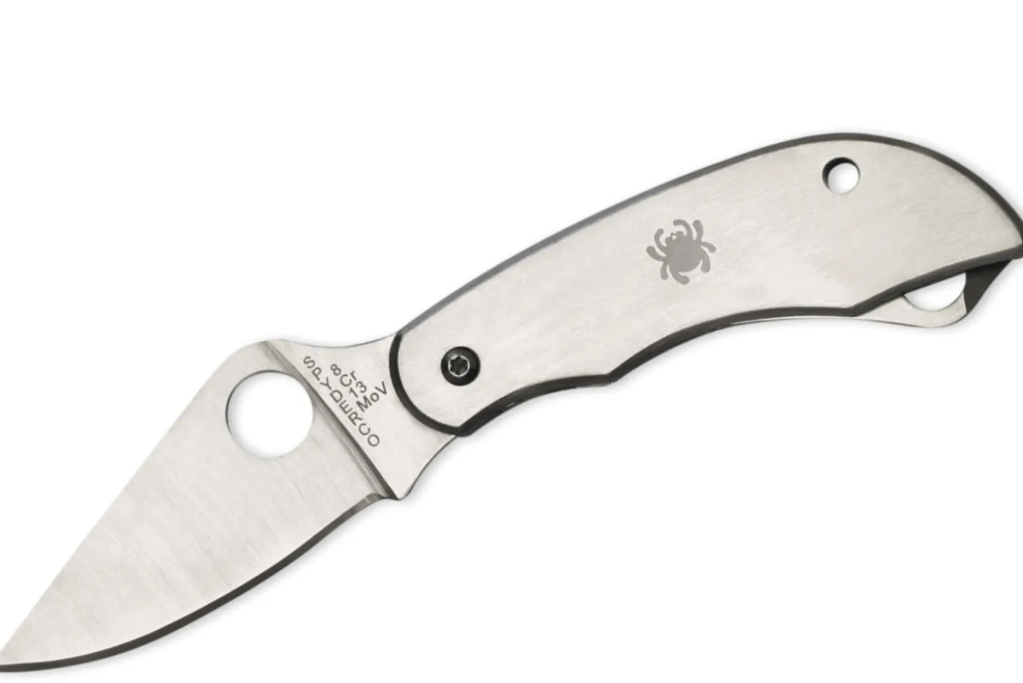 Couteau pliant Spyderco Clipitool C176PS manche en acier 6,5cm + scie