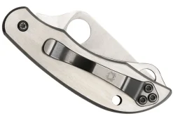 Couteau pliant Spyderco Clipitool C176PS manche en acier 6,5cm + scie