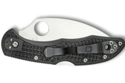 Couteau pliant Spyderco Delica 4 C11FPWCBK Wharncliffe manche nylon/fibre de verre noir 10,8cm