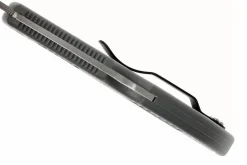 Couteau pliant Spyderco Delica 4 C11FPGY en nylon/fibre de verre gris 10,8cm