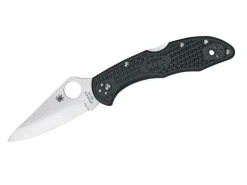 Couteau pliant SPYDERCO DELICA 4 C11PBK 11cm lame lisse
