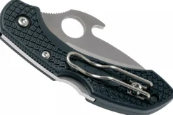 Couteau pliant Spyderco DragonFly 2 C28PGYW2 manche en nylon/fibre de verre 8,5cm