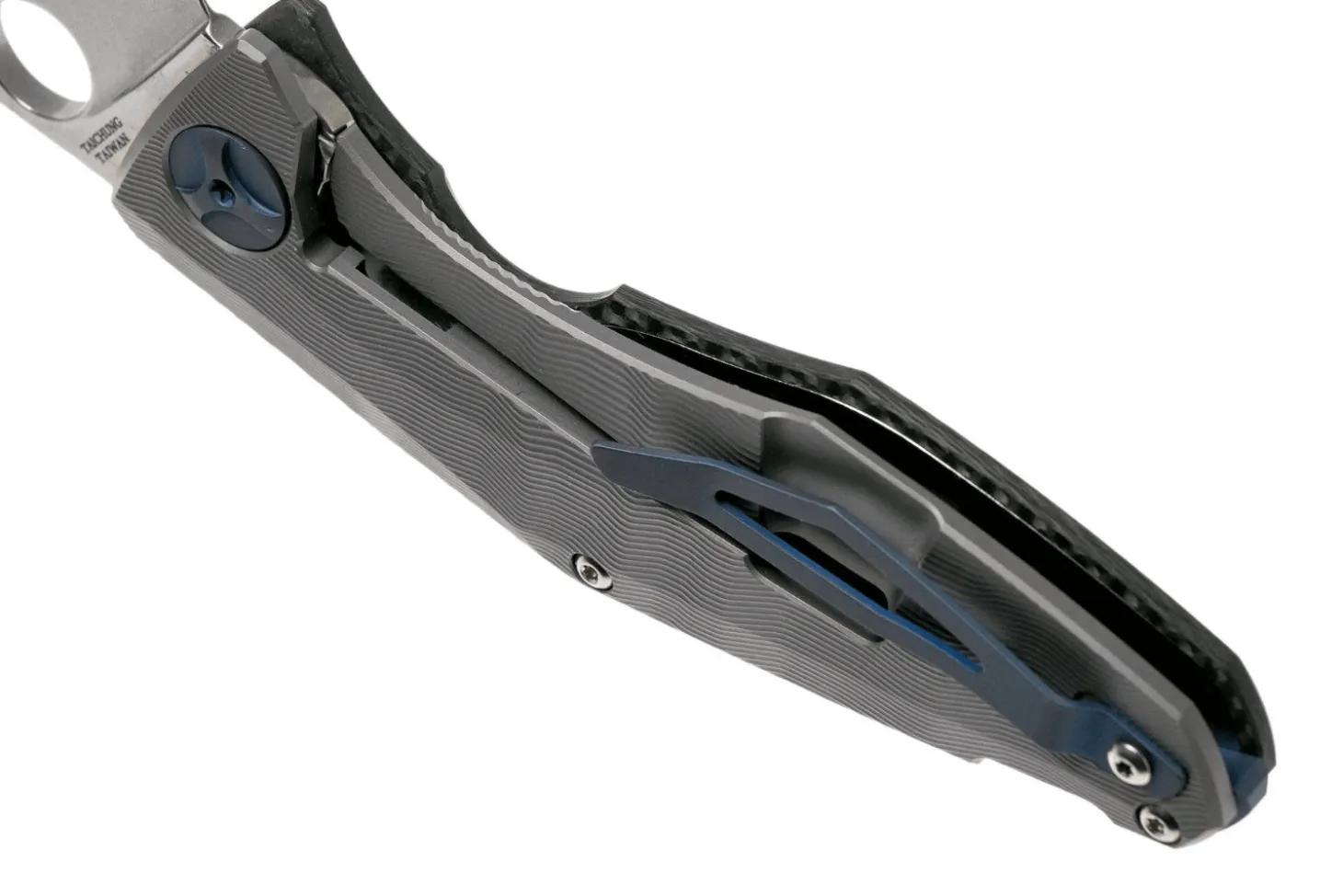 Couteau pliant Spyderco Drunken C235CFTIP manche en fibre de carbone/titane 11,7cm