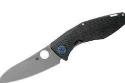 Couteau pliant Spyderco Drunken C235CFTIP manche en fibre de carbone/titane 11,7cm