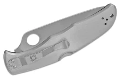 Couteau pliant Spyderco Endura 4 C10S dentelé manche inox 12,5cm