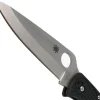 Couteau pliant Spyderco Endura 4 C10PBK biseauté en nylon/fibre de verre noir 12,6cm