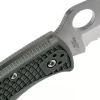 Couteau pliant Spyderco Endura 4 C10PSFG semi denté vert nylon/fibre de verre 12,6cm