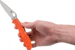 Couteau pliant Spyderco Endura 4 C10FPOR nylon/fibre de verre orange 12,6cm