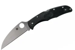 Couteau pliant Spyderco Endura 4 C10FPWCBK Wharncliffe en nylon/fibre de verre noir 12,6cm