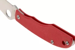 Couteau pliant Spyderco Grasshopper C138GRDP manche 7,2cm en G10 rouge