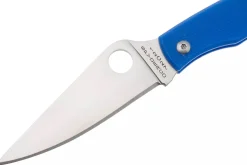 Couteau pliant Spyderco Grasshopper C138GBLP manche 7,2cm en G10 bleu