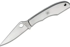 Couteau pliant Spyderco GrassHopper C138P manche en acier 6,9cm