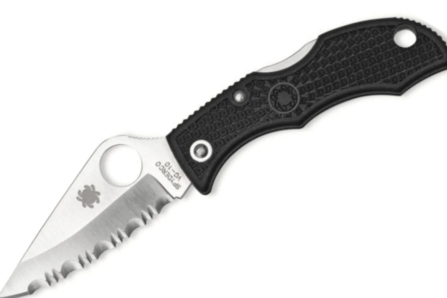Couteau pliant Spyderco Ladybug 3 LBKS3 manche en nylon/fibre de verre 6,2cm