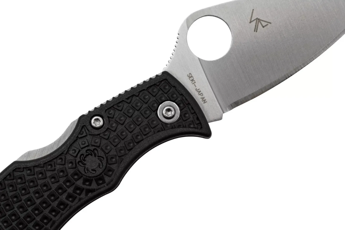 Couteau pliant Spyderco Manbug MBKLFP manche en nylon / fibres de verre noir 6,4cm
