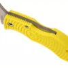 Couteau pliant Spyderco Manbug Salt MYLS manche en nylon/fibres de verre jaune 6,4cm