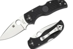Couteau pliant Spyderco Native 5 C41PBK5 manche en nylon/fibre de verre noir 10,2cm