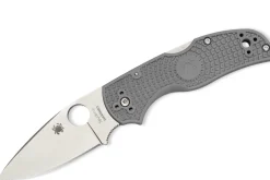 Couteau pliant Spyderco Native 5 C41PGY5 Maxamet manche nylon/fibre de verre gris 10,2cm