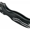 Couteau pliant Spyderco Para 3 C223PBK manche en nylon/fibre de verre noir 10,9cm