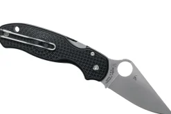 Couteau pliant Spyderco Para 3 C223PBK manche en nylon/fibre de verre noir 10,9cm