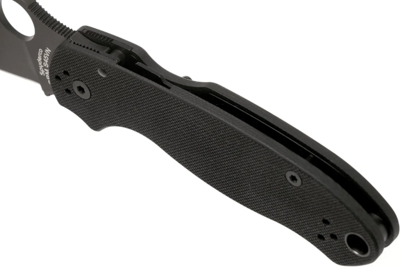 Couteau pliant Spyderco Para 3 C223GPBK lame noire manche en G10 10,9cm