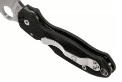 Couteau pliant Spyderco Para 3 C223GP manche en G10 noir 10,9cm