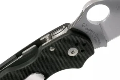 Couteau pliant Spyderco Para 3 C223GP manche en G10 noir 10,9cm