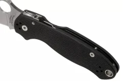 Couteau pliant Spyderco Para 3 C223GP manche en G10 noir 10,9cm