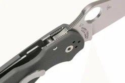 Couteau pliant Spyderco Para 3 C223GPDGY manche G10 gris 10,9cm