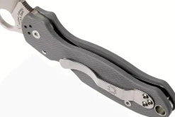 Couteau pliant Spyderco Para 3 C223GPDGY manche G10 gris 10,9cm