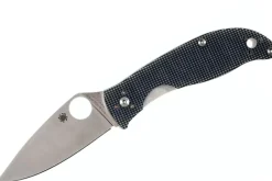 Couteau pliant Spyderco Polestar C220GPGY manche en G10 gris 11,5cm