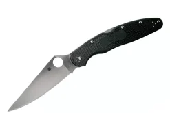 Couteau pliant Spyderco Police 4 C07PBK4 en nylon/fibre de verre noir 14,1cm