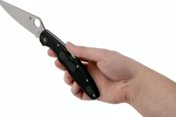 Couteau pliant Spyderco Police 4 C07PBK4 en nylon/fibre de verre noir 14,1cm