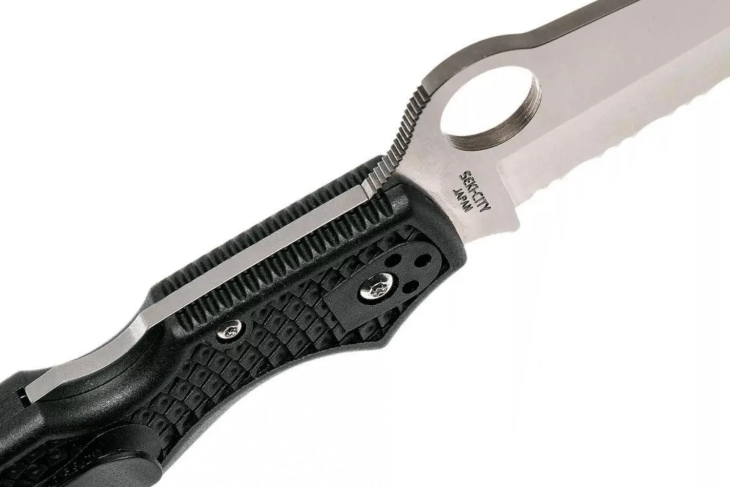 Couteau pliant Spyderco Rescue 3 C14SBK3 manche en nylon/fibre de verre 12cm