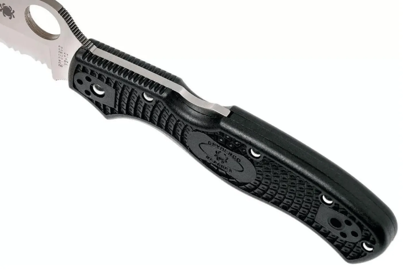 Couteau pliant Spyderco Rescue 3 C14SBK3 manche en nylon/fibre de verre 12cm