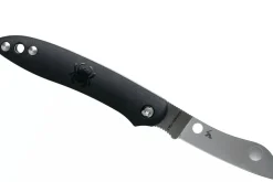 Couteau pliant Spyderco Roadie C189PBK manche en nylon/fibre de verre noir 7,6cm
