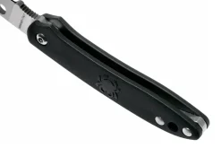 Couteau pliant Spyderco Roadie C189PBK manche en nylon/fibre de verre noir 7,6cm